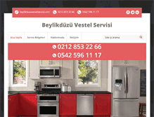 Tablet Screenshot of beylikduzuvestelservisi.com